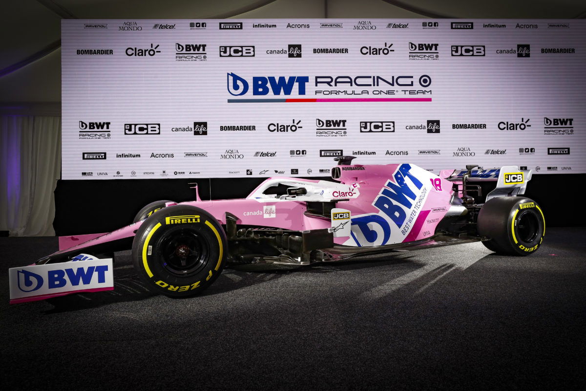Racing Point releases 2020 F1 car