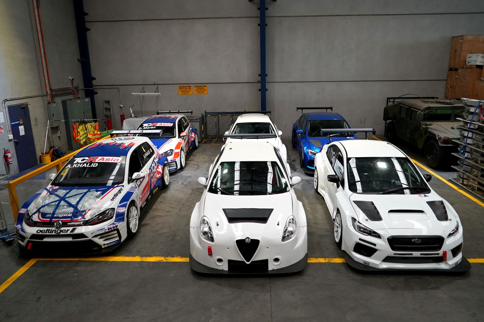 TCR cars that have arrived recently in Australia