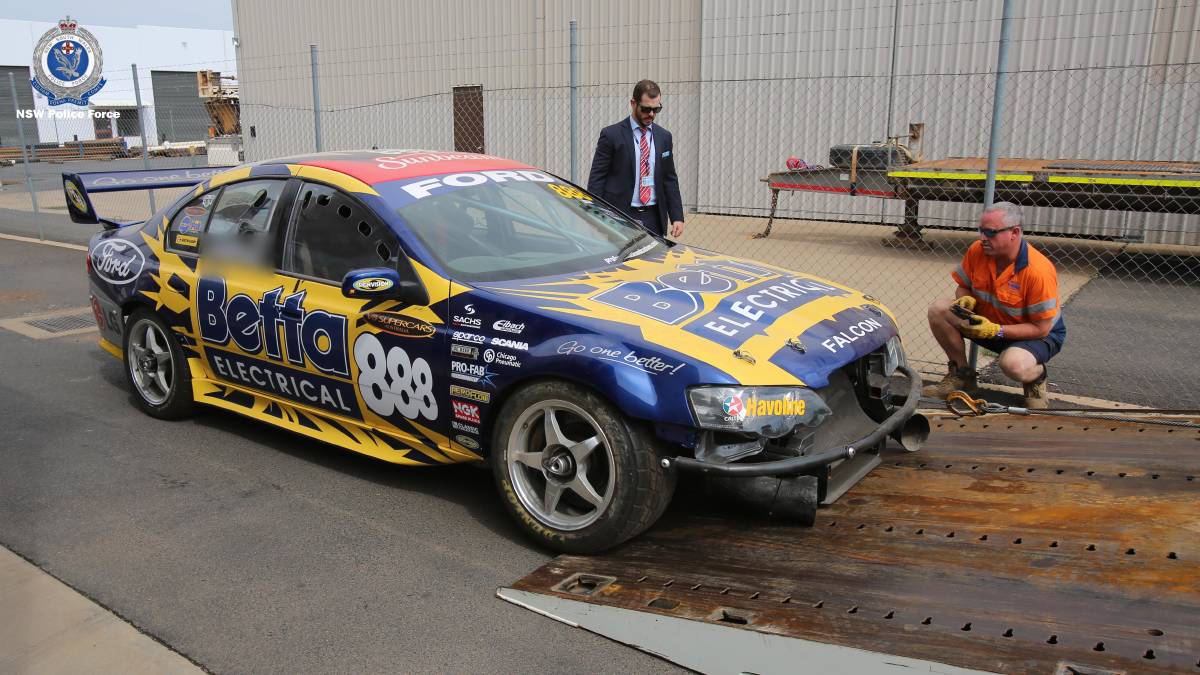 The seized 'V8 Supercar' pic: NSW Police|