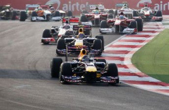 Vettel unstoppable in inaugural Indian GP