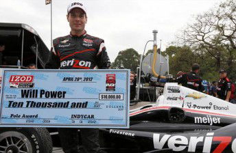 Power sets lap record to score pole in Brazil