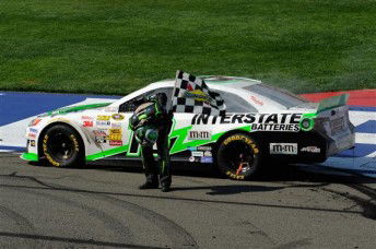 Kyle Busch wins in California after wild NASCAR finish
