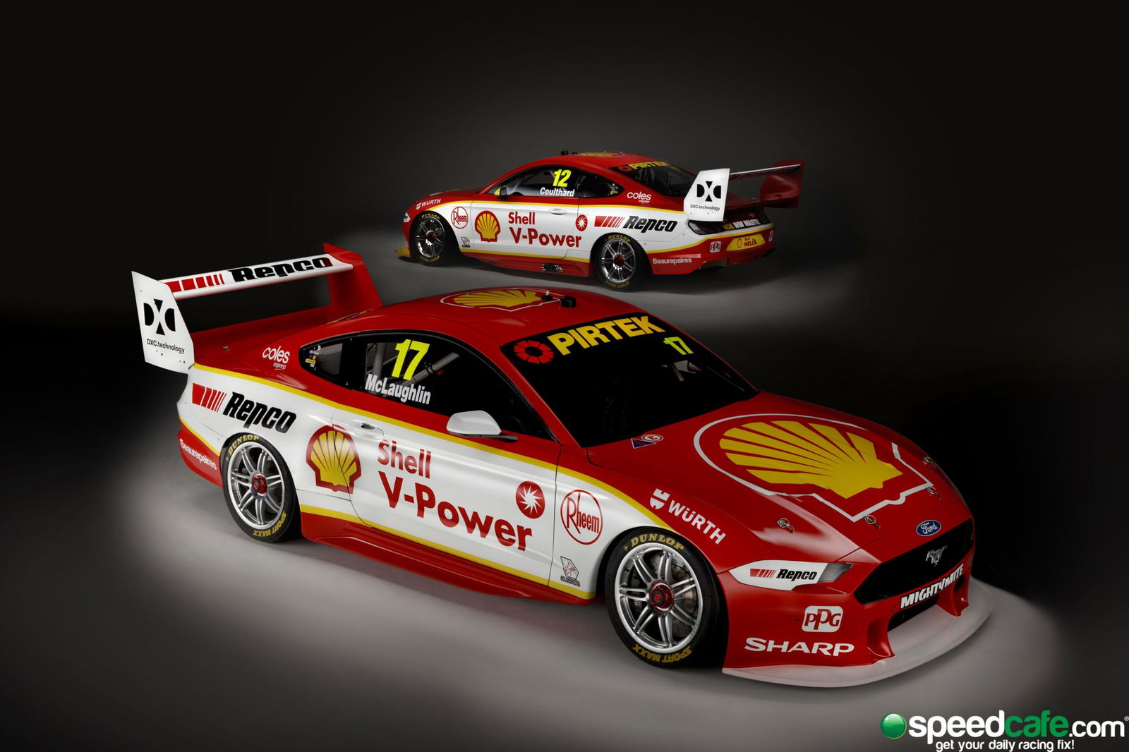 The DJR Team Penske Mustangs