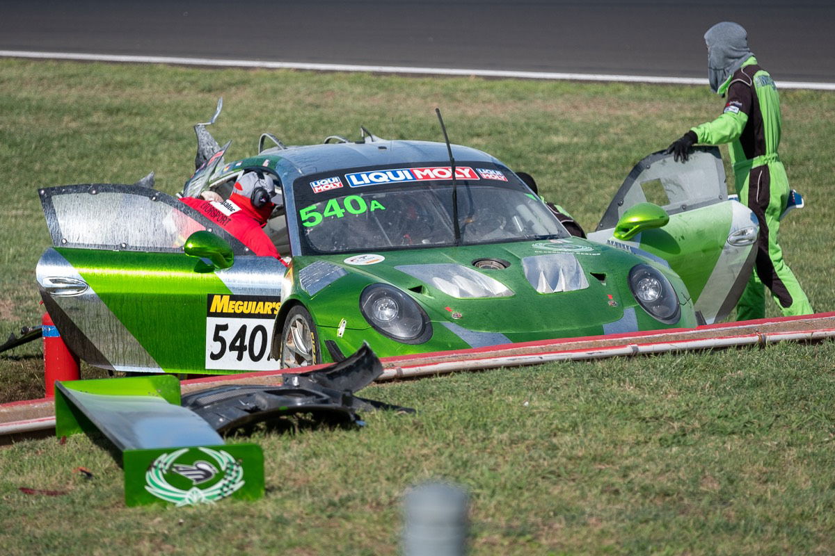 Driver set for hospital check up after heavy Bathurst crash