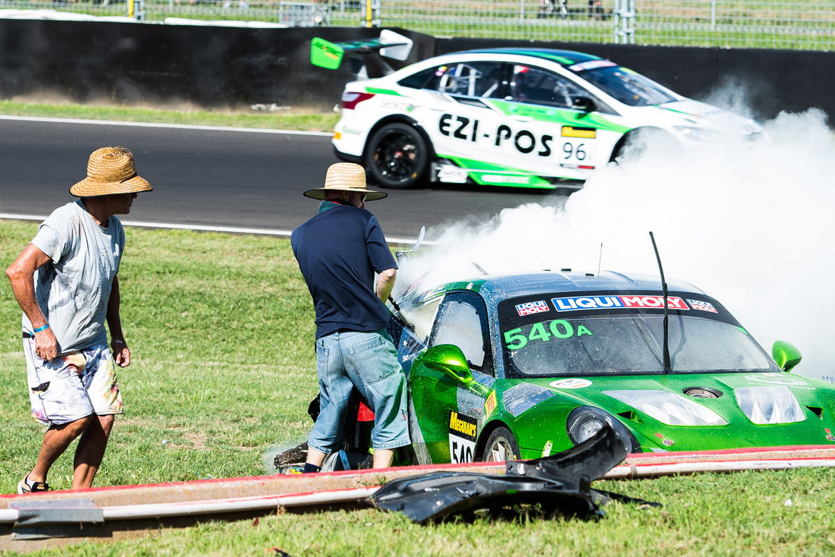 B12H organisers investigating fire fighting spectator incident