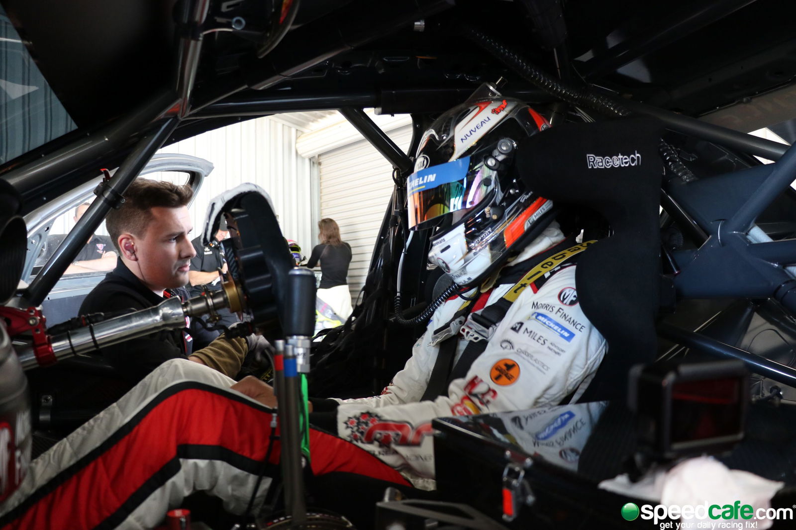 Jaxon Evans behind the wheel of the Walkinshaw Andretti United Super2 Holden