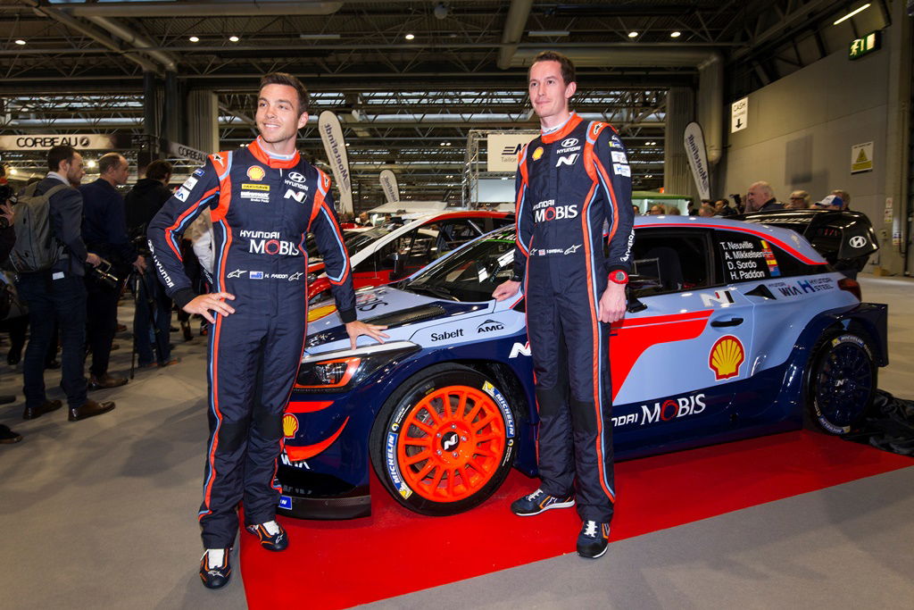 Hayden Paddon and Seb Marshall pic: McKlein Images