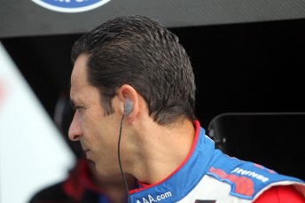 Helio Castroneves strikes trouble over tweet