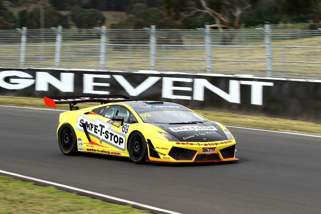 The Safe-T-Stop Lamborghini at Challenge Bathurst