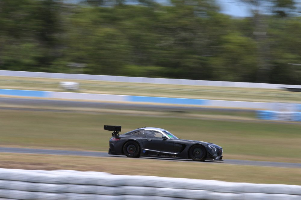 Jamie Whincup tests the STM Mercedes-AMG GT3 pic: Matthew Paul Photography