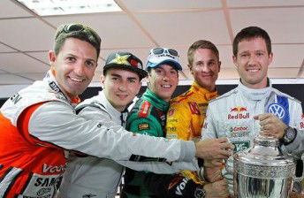 Whincup makes his mark during Race of Champions practice