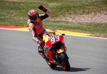 Marquez ends winless streak in Germany
