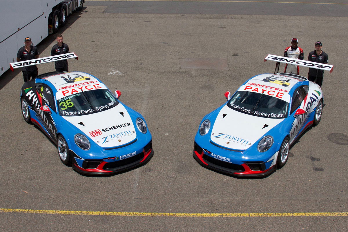 Indiran and Duvashen Padayachee will run matching Porsche 911 GT3 Cup Cars out of the GWR stable