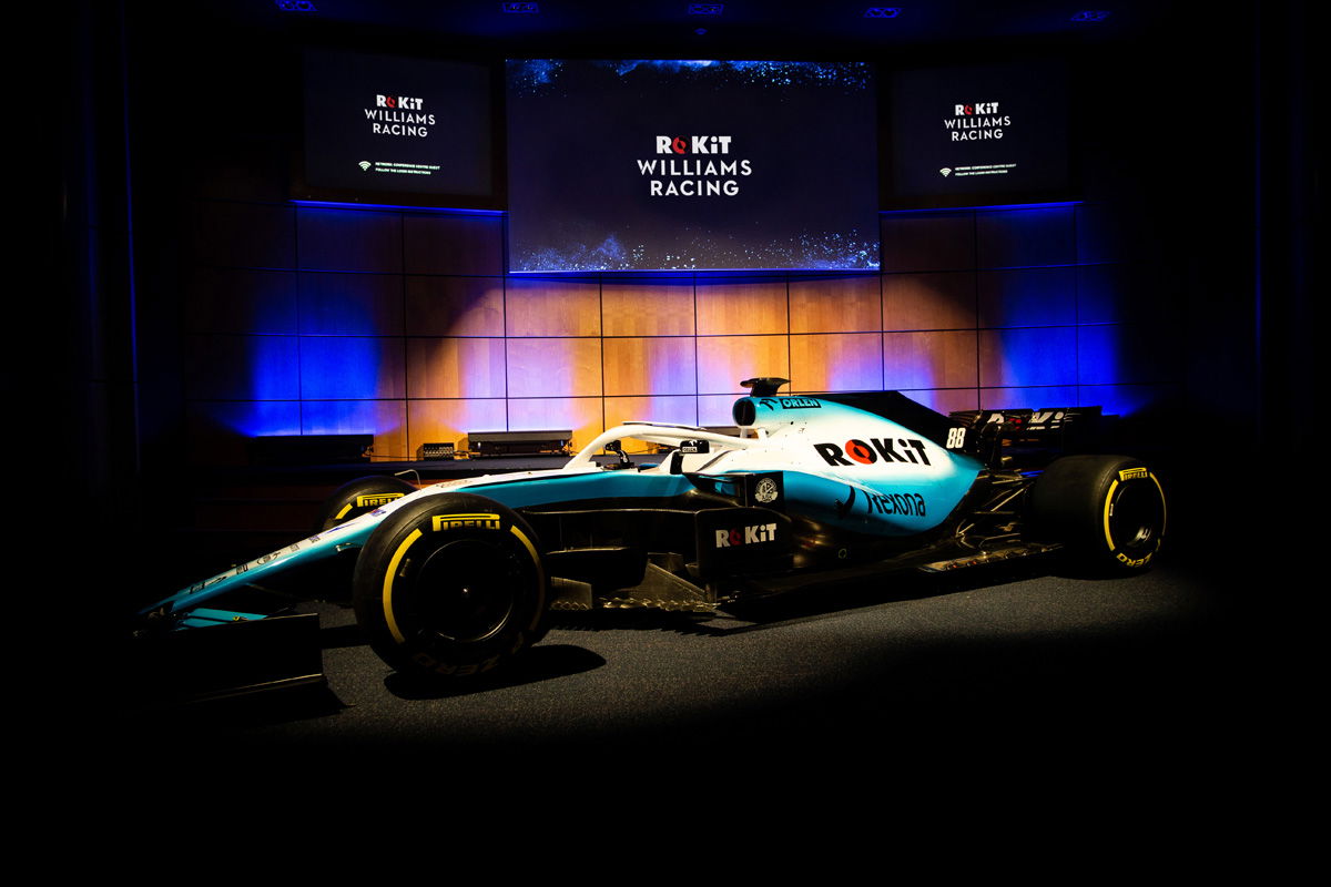 Williams' 2019 livery