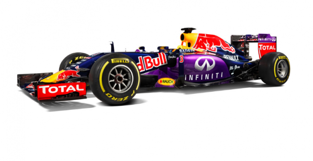 Red Bull Racing unveils 2015 F1 livery