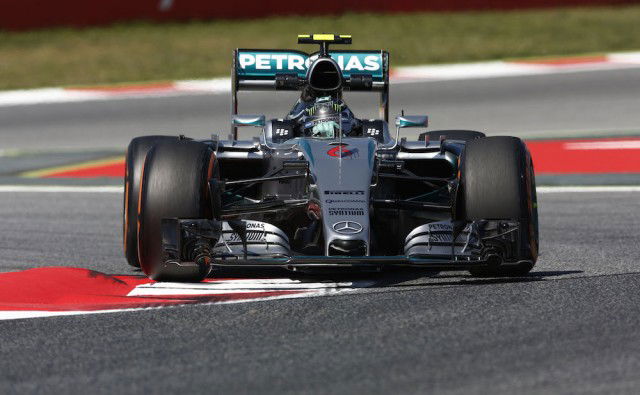 Rosberg ends Hamilton’s pole streak in Spain