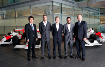 McLaren Honda unveils 2015 driver line up