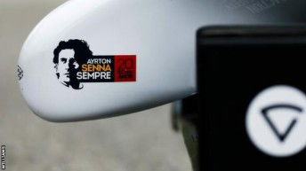Williams to run 20th anniversary Senna logo