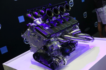Volvo unveils V8 Supercars engine