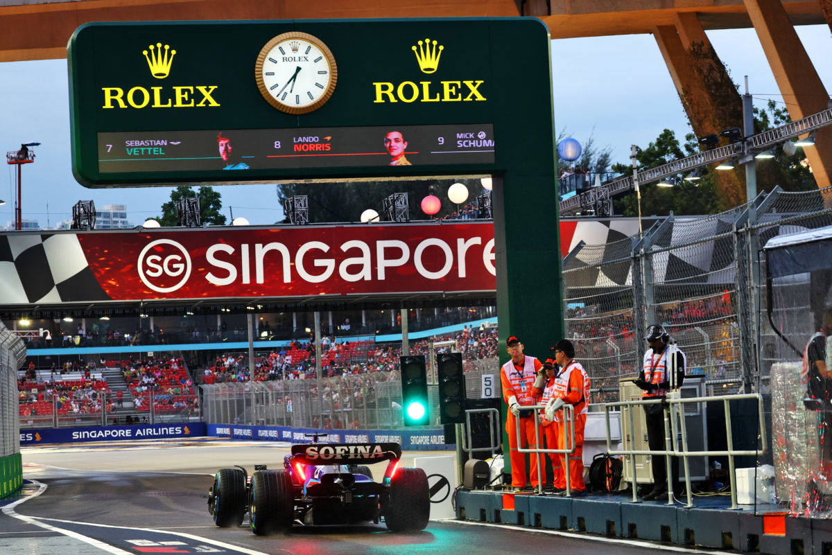 Singapore GP track changes to remain until 2027