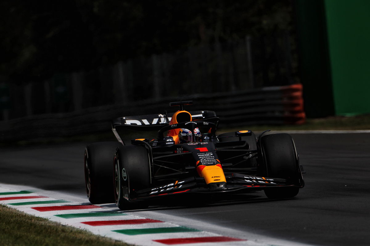 Verstappen heads Sainz in Italian GP practice at Monza