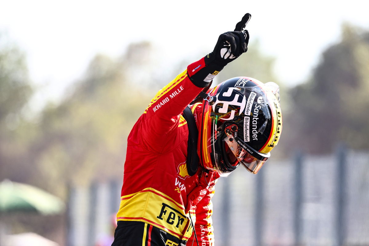 Pole sitter Sainz explains Italian GP qualifying investigation