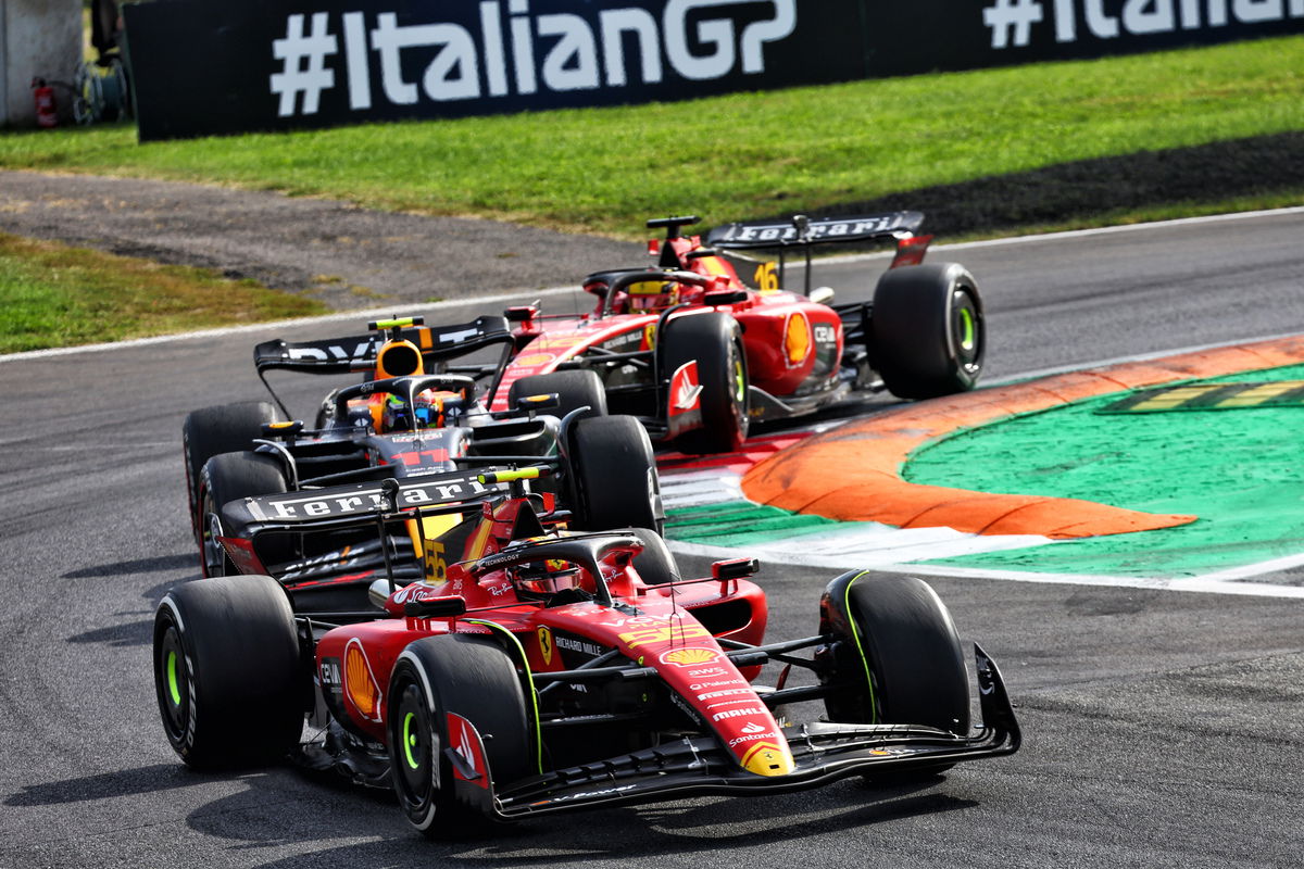 Sainz felt he had Italian GP under control