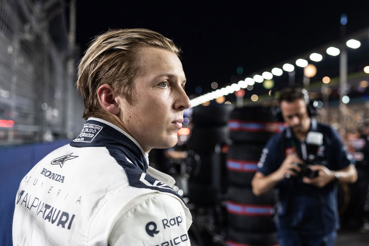 Lawson delivers AlphaTauri best result of 2023 with Singapore points