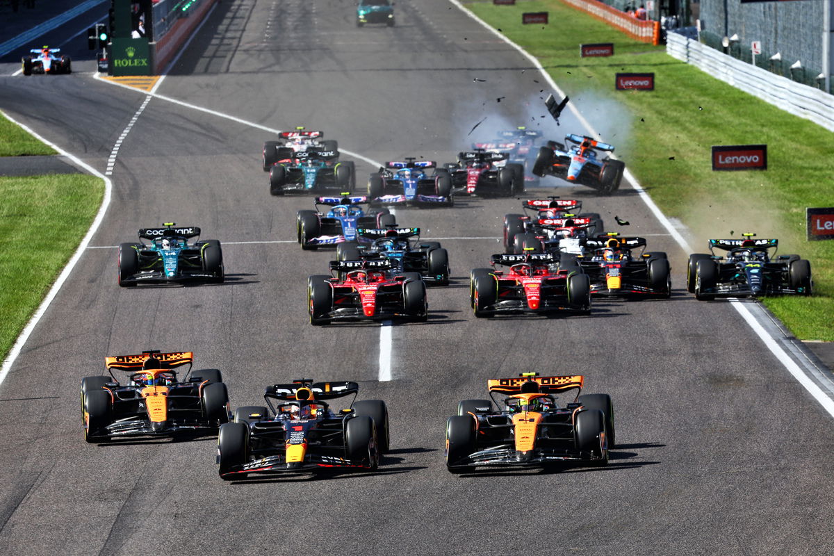 Piastri scores maiden F1 podium as Verstappen wins in Japan