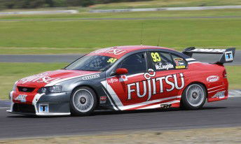 New look Fujitsu Series entry for McLaughlin