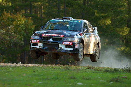 Nathan Quinn leads Rally SA