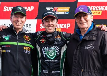 Clay Richards with father Steven and grandfather Jim.