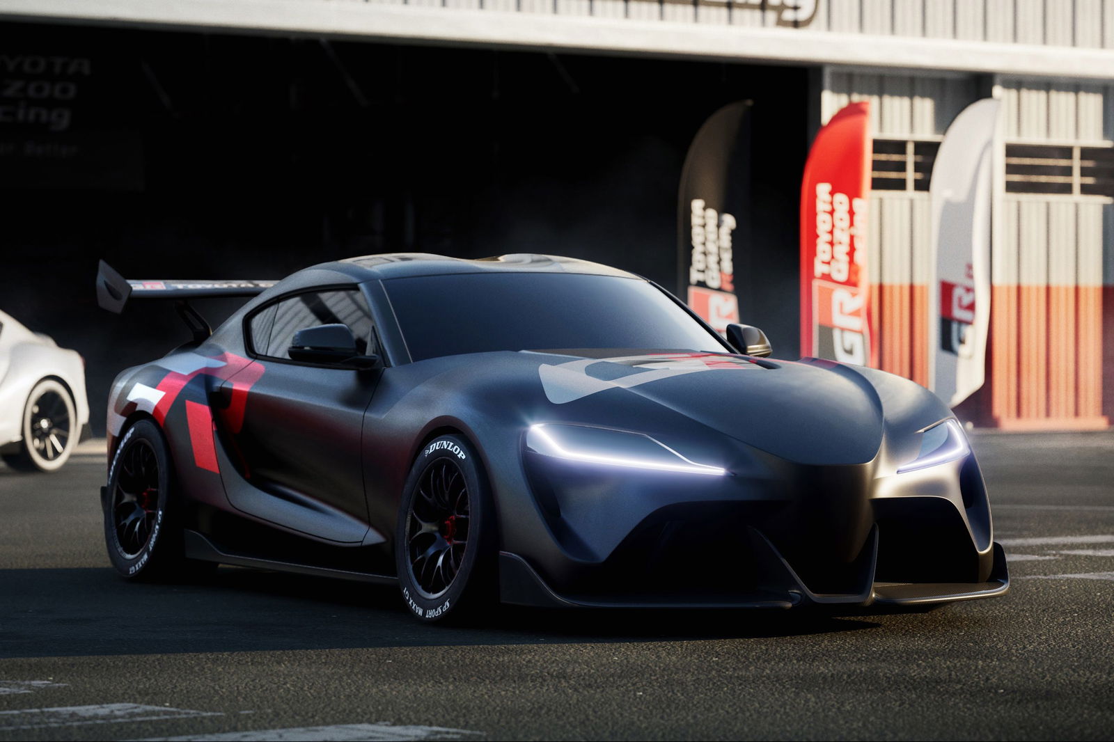 A render of the Gen3-spec Toyota GR Supra.