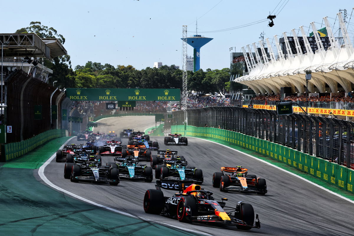 It's Ferrari versus McLaren for the constructors championship with just four races left in 2024. Image: Charniaux / XPB Images