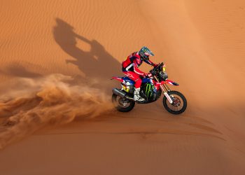 09 BRABEC Ricky (usa), Monster Energy Honda Team, Honda, Motul, Moto, FIM W2RC, action during the Stage 8 of the Dakar 2024 on January 15, 2024 between Al Duwadimi and Hail, Saudi Arabia