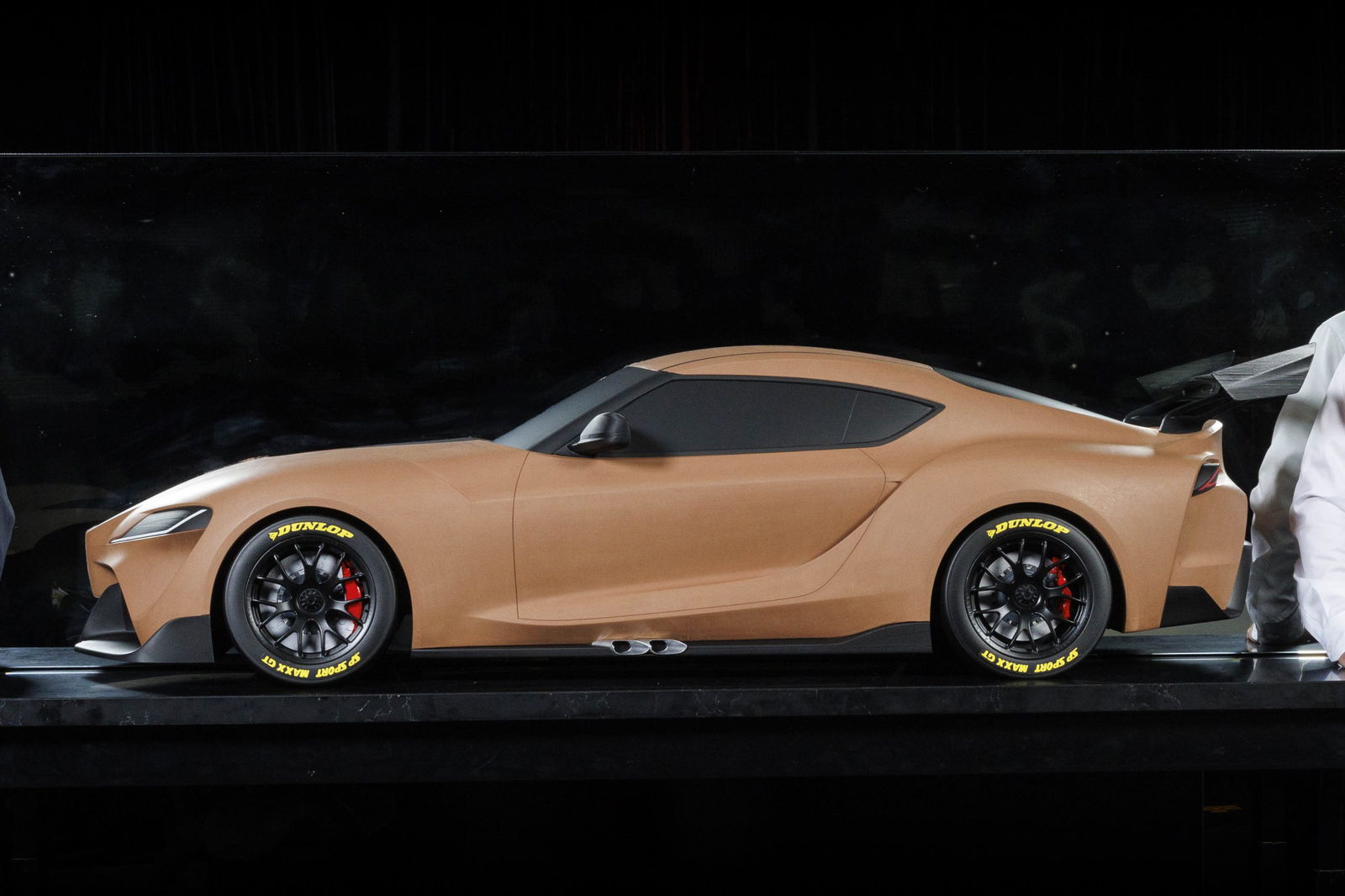 A clay model of the Gen3-spec Toyota GR Supra to be raced by Walkinshaw Andretti United.