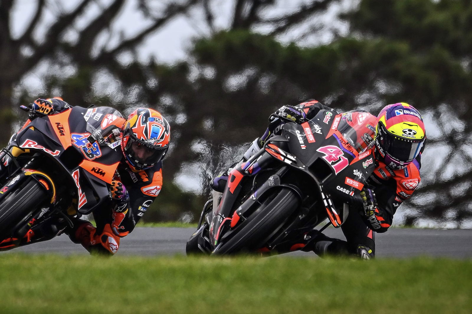 Aleix Espargaro at the Phillip Island Grand Prix Circuit in 2024.