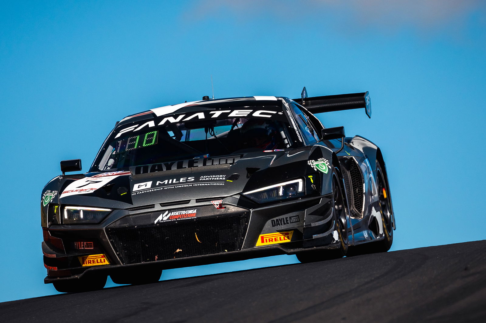 Brendon Leitch in the #7 Melbourne Performance Centre Audi R8.