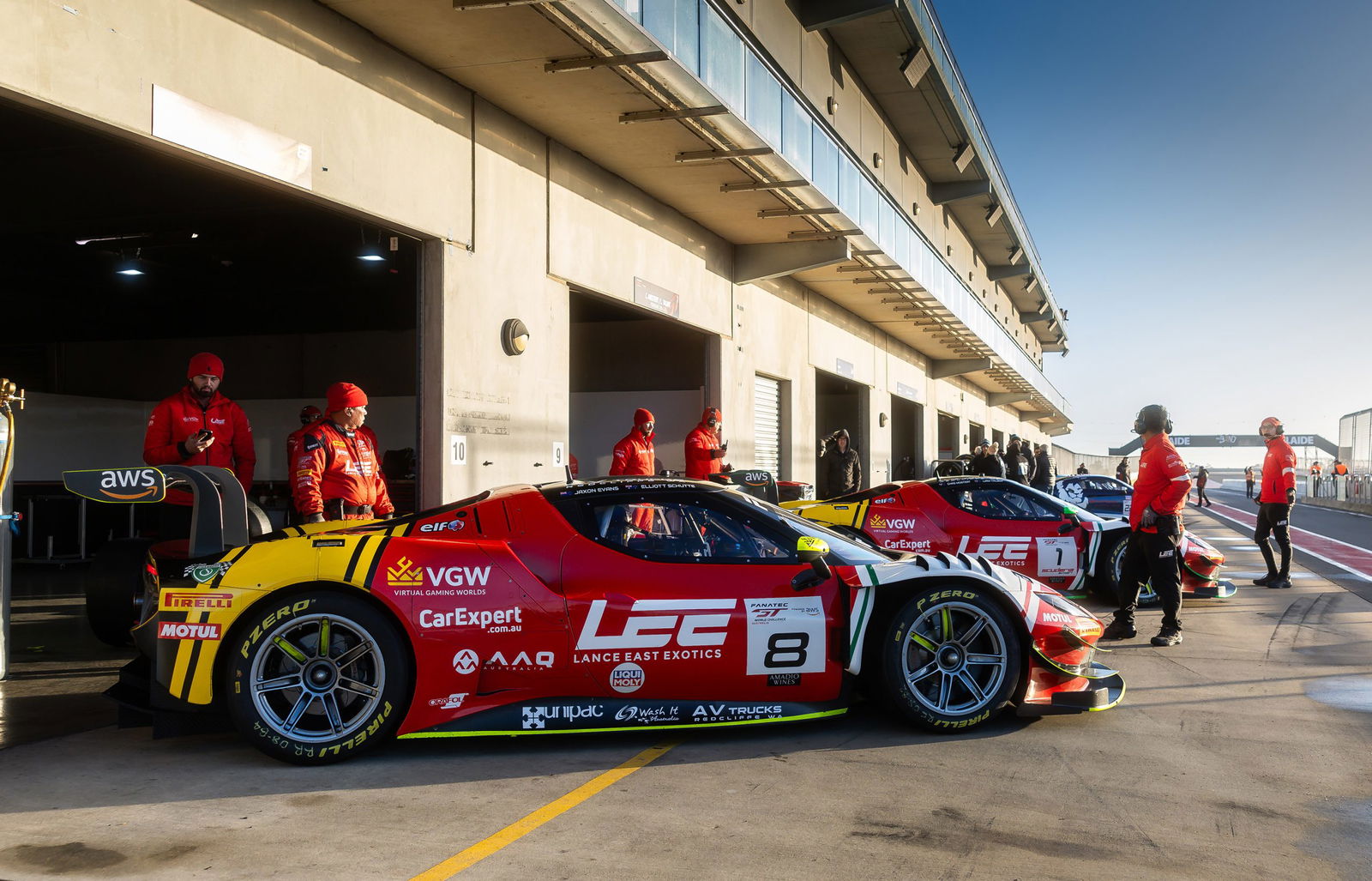 An Arise Racing GT Ferrari 296 GT3. Image: Daniel Kalisz/Race Project