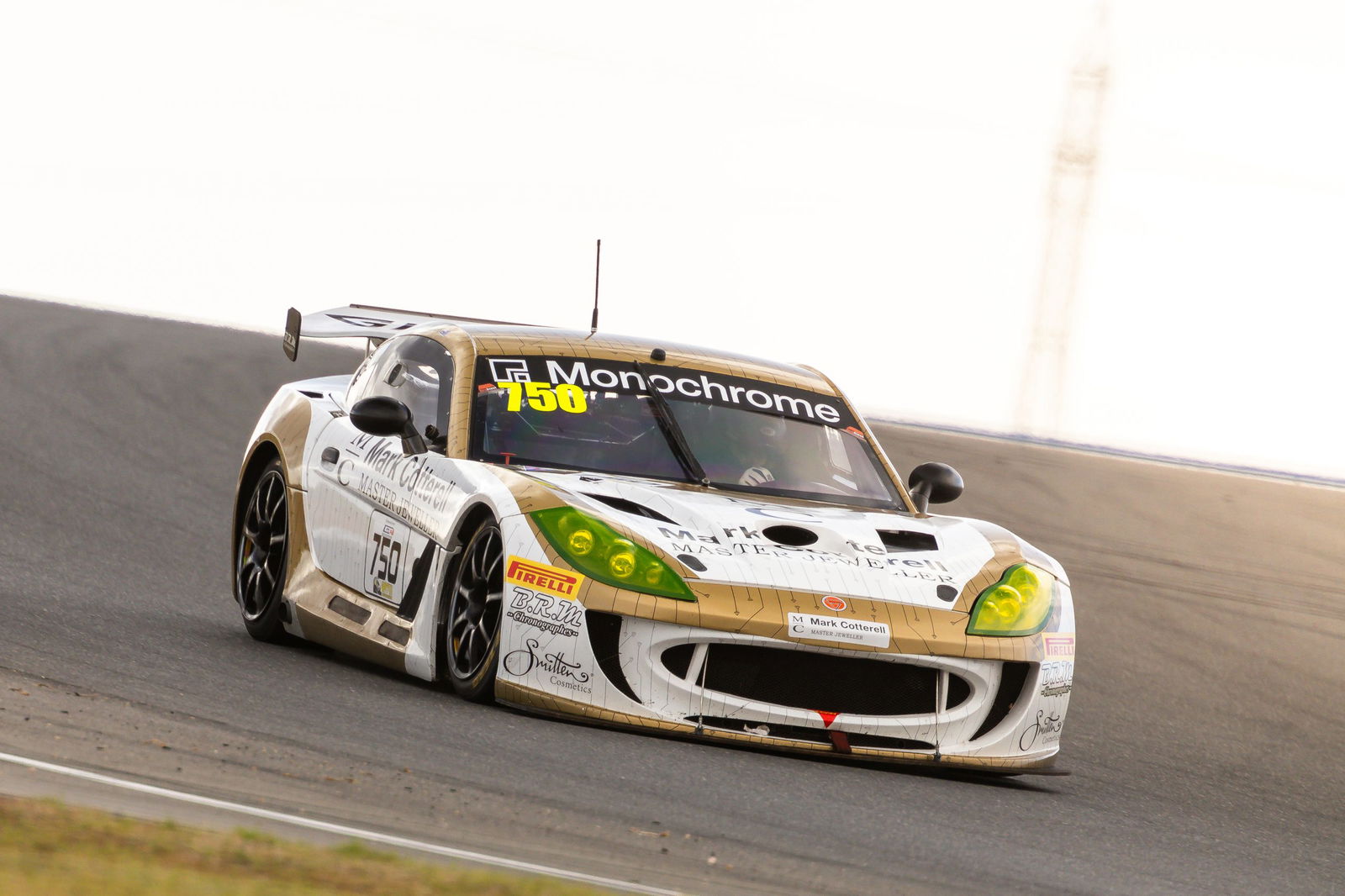 Ginetta on top in Monochrome GT4 practice at The Bend