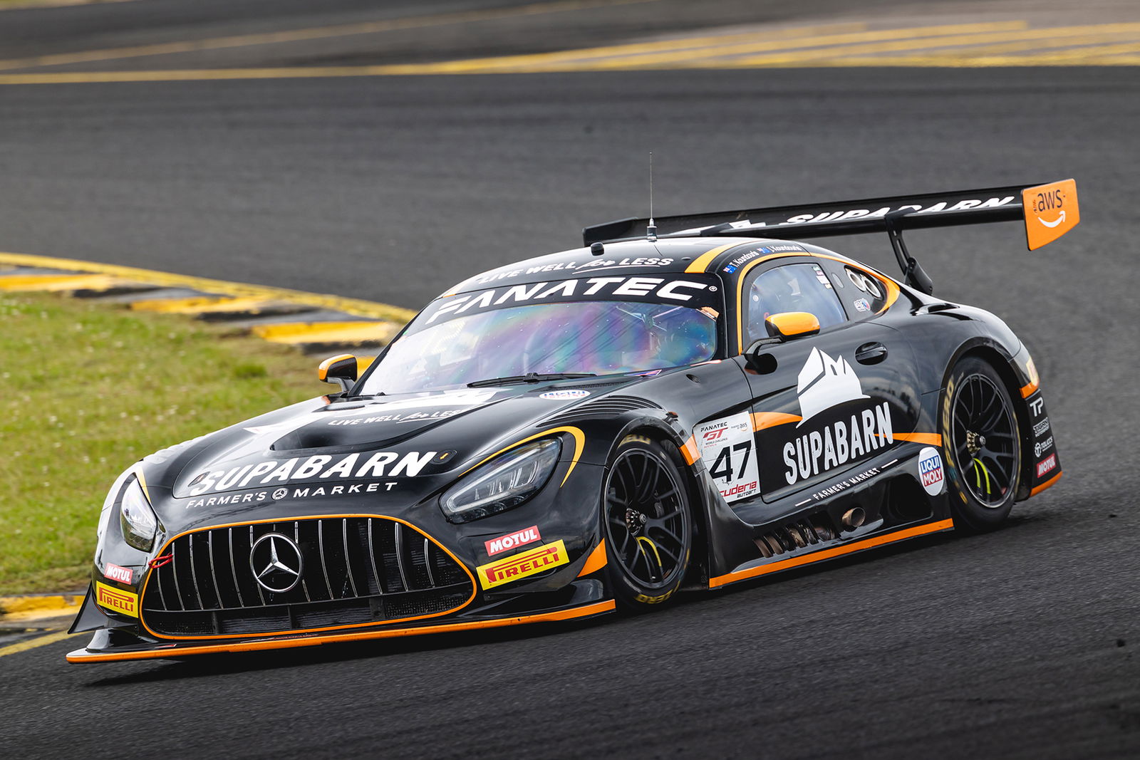 The Koundouris Mercedes-AMG GT3. 