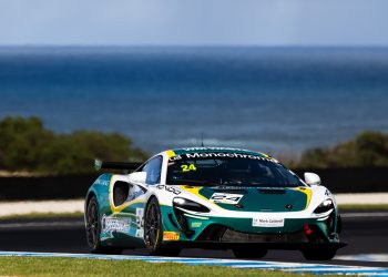 McLaren on top in GT4 practice as rain hits Phillip Island. Image:: Race Project