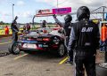 BJR undertaking a pitstop at Sandown