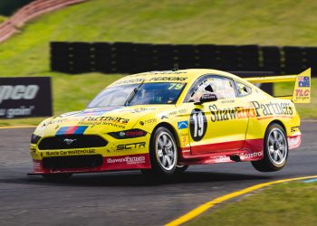 The Mustang carried a popular 1979 Janson/Perkins throwback livery. Image: Supplied