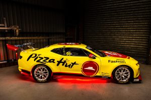 Macauley Jones' #96 Pizza Hut Racing Chevrolet Camaro.
