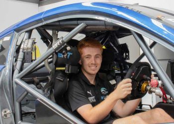 Bailey Sweeny aboard the BRT Ford.