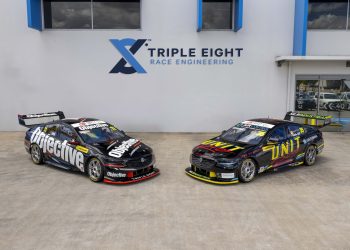 Triple Eight's pair of Holden ZB Commodores for the 2025 Super2 Series.