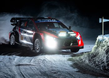 Adrien Fourmaux during Rally Sweden.