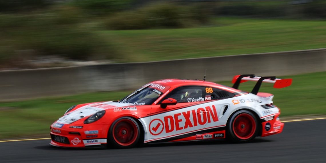 O'Keeffe's second session time was the quickest of the day. Image: InSyde Media