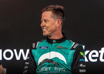 Blanchard Racing Team driver James Courtney.